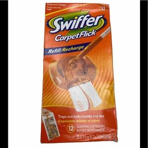 New Swiffer CarpetFlick Refill Pack, 12 ct